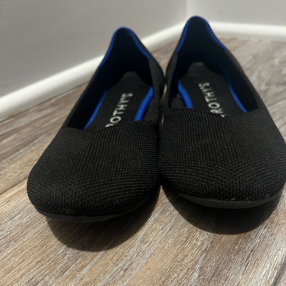 Black Rothy’s Round Toe Size 7 - Picture 4 of 5